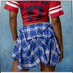 Urban outfitters ruched mini skirt